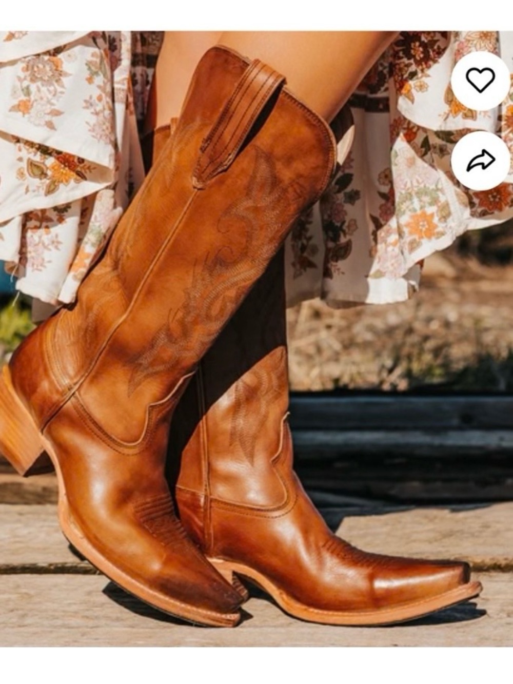 Freebird Woodland cowboy boots
